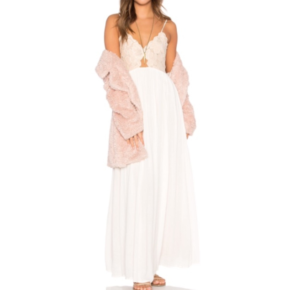 Floral Cutout Bryce Maxi DRESS - Picture 4 of 5