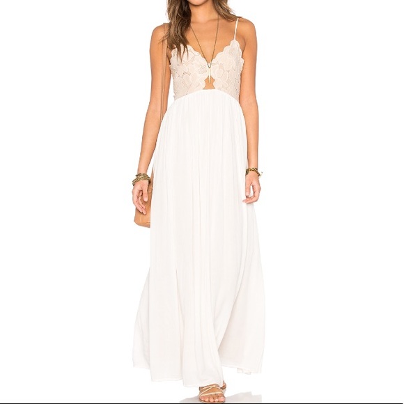 Floral Cutout Bryce Maxi DRESS - Picture 2 of 5