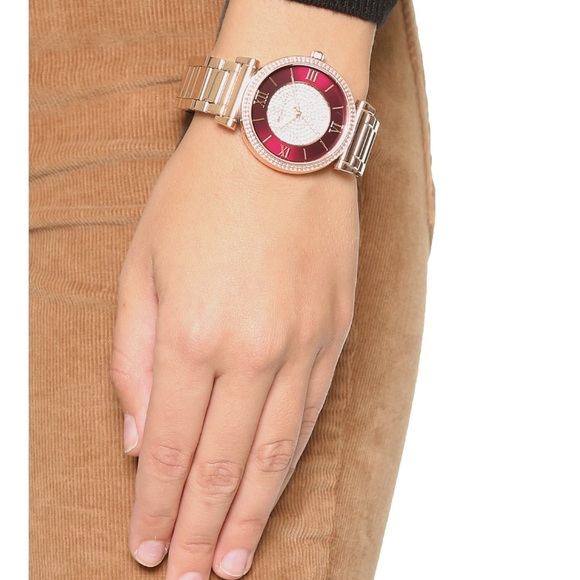 BNWT MICHAEL KORS CATLIN WATCH - Picture 2 of 2