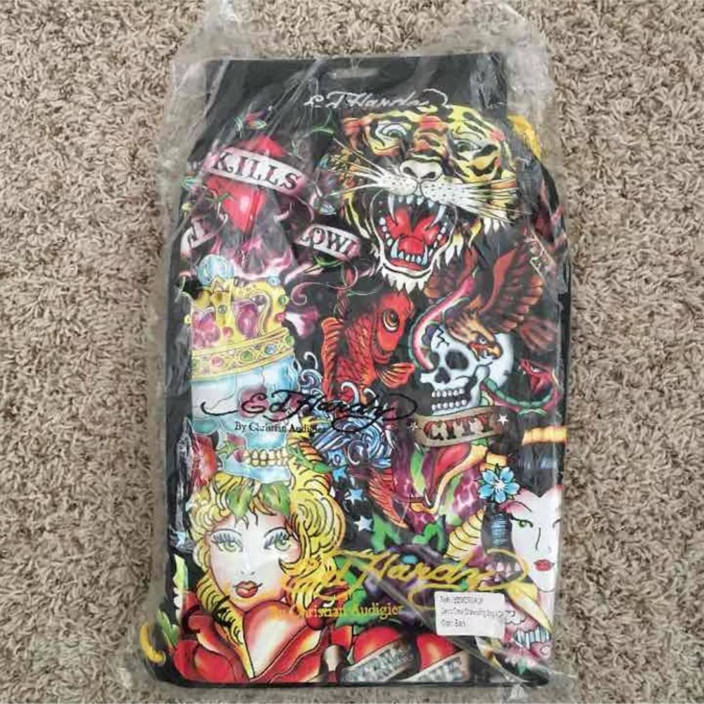 Ed Hardy drawstring Bag