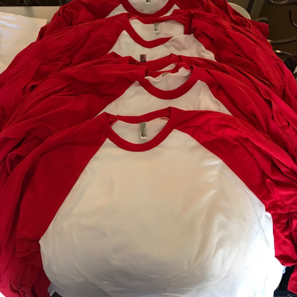 Baseball T shirts - 3/4 sleeve