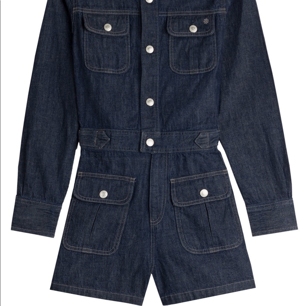 Alexa Chung for AG denim romper