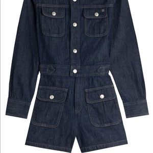 Alexa Chung for AG denim romper