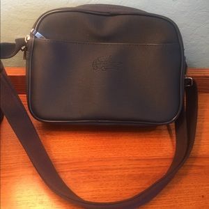 Lacoste over the shoulder/cross body leather bag