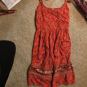 Adorable orange dress!
