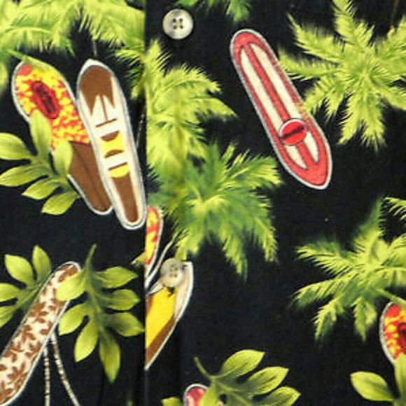 HAWAII BRAND mens HAWAIIAN Shirt. Small - Picture 2 of 3