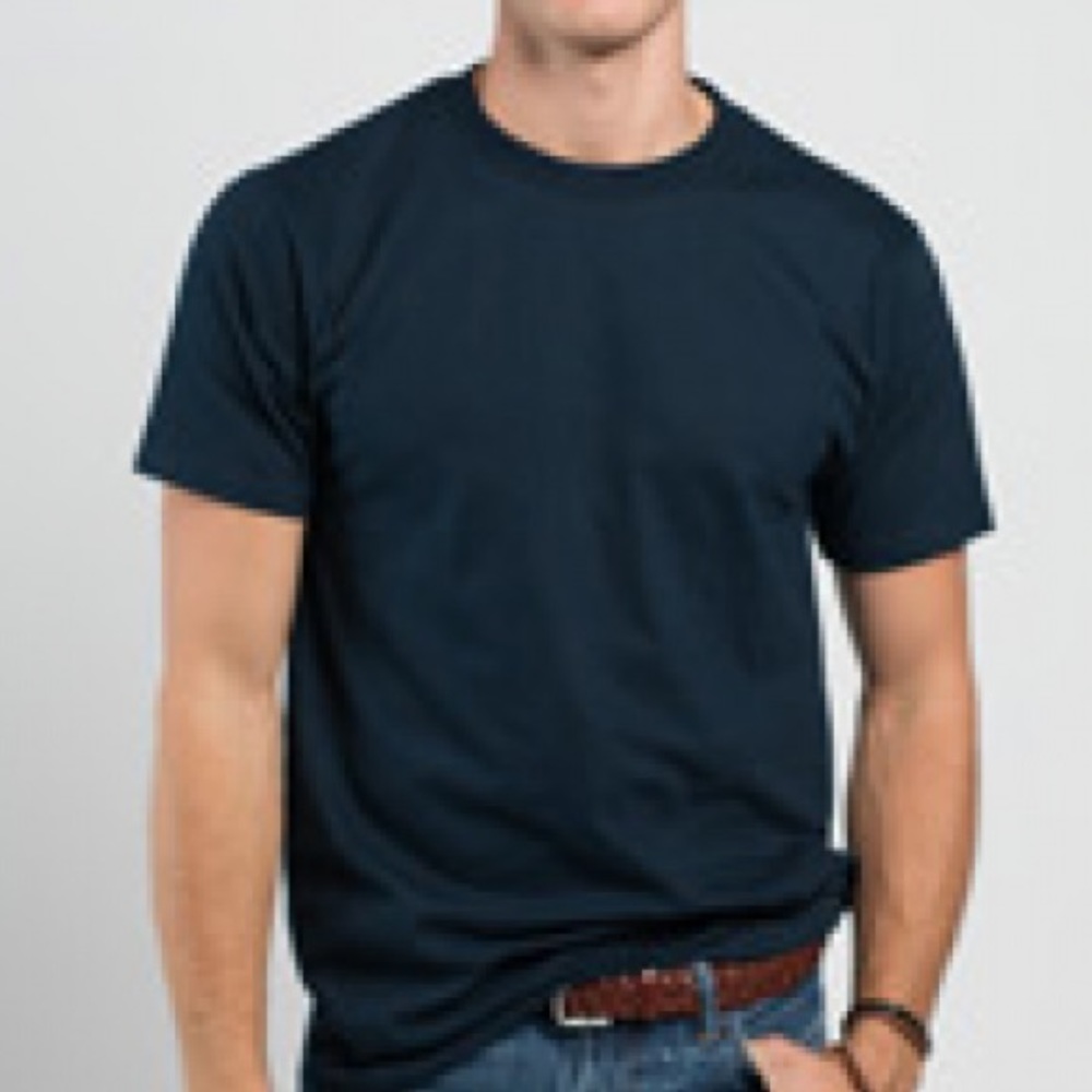Men's crew neck basic T shirt