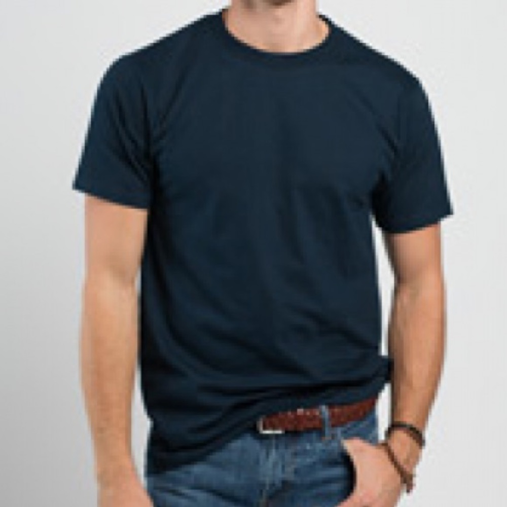 Men's crew neck basic T shirt