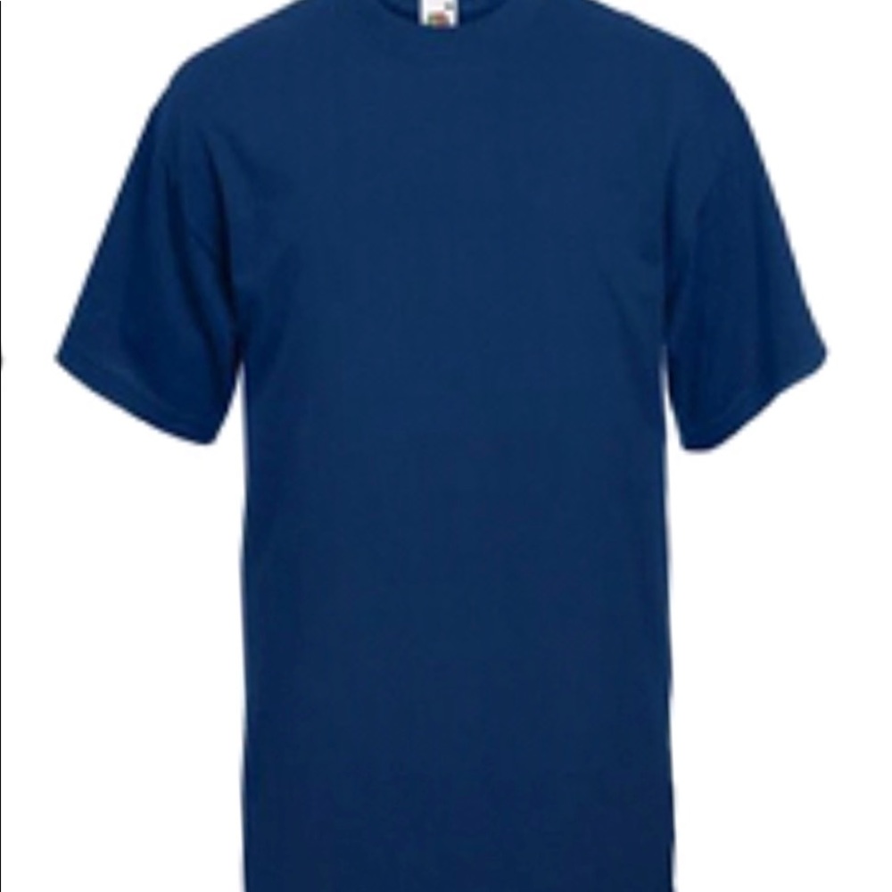 Men's or unisex basic crew neck T shirt