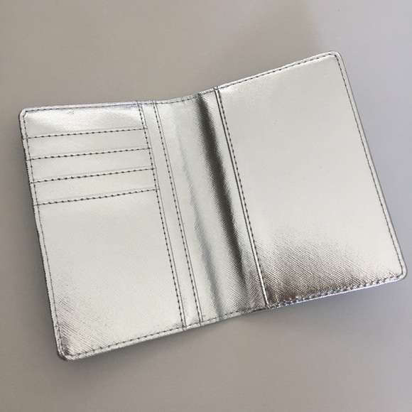 Holographic Blue rainbow Card passport travel case - Picture 5 of 5