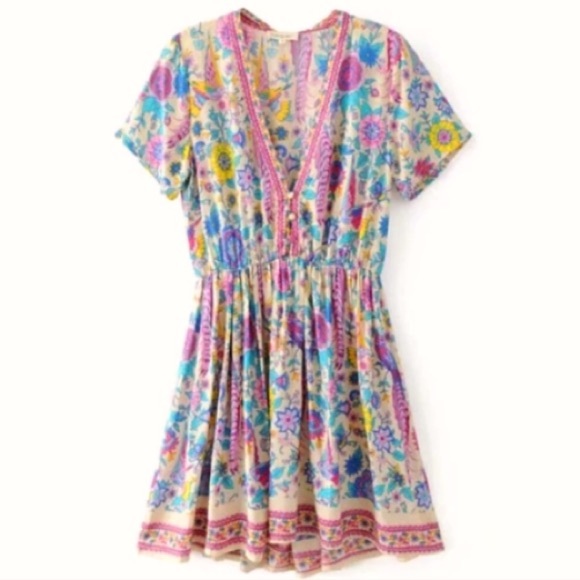 Lovebird Playdress Mini DRESS Short Sleeve - Picture 2 of 6