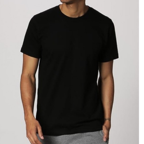 Men's crew neck basic T shirt - Picture 1 of 1