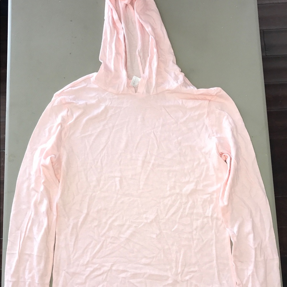 Women's thin Long sleeve T shirt W/ hoodie