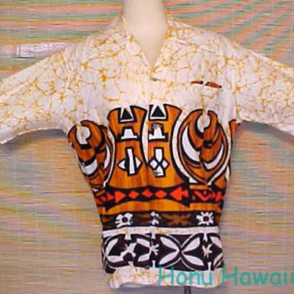 70s MADE IN HAWAII - HAWAIIAN Shirt. Large