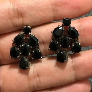 Black Dangle Earrings