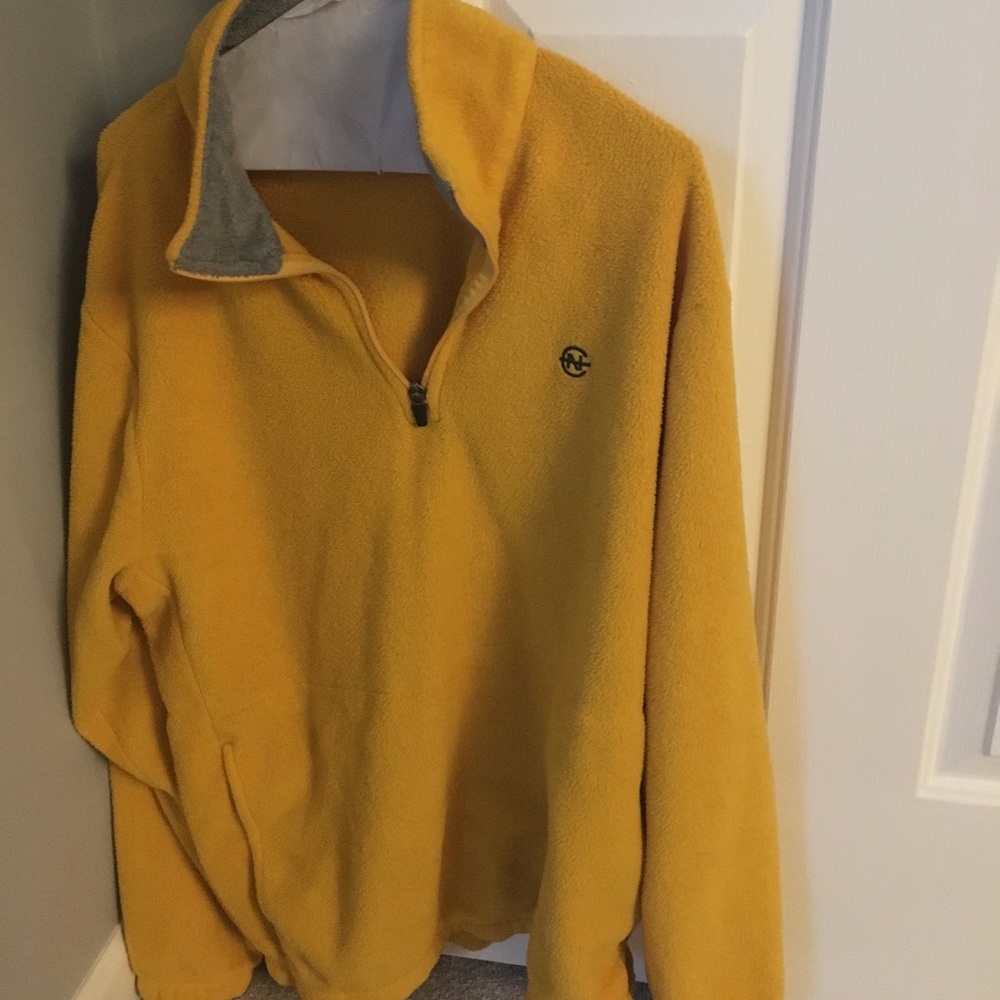 Men's Large Nautical fleece zip up