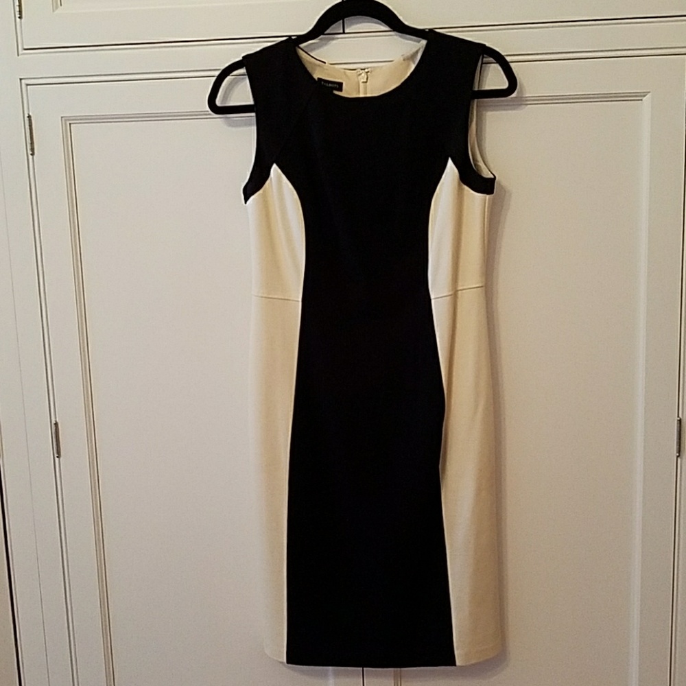 Talbots Size 2 Color-Block Dress - image 1