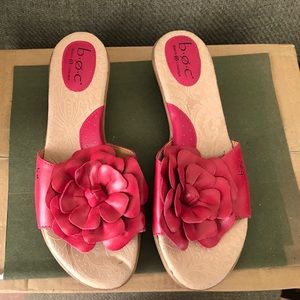 BOC Fuchsia Sandals- Brand New