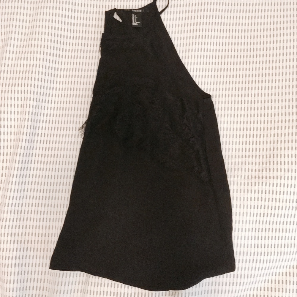 Forever 21 lace overlay tank