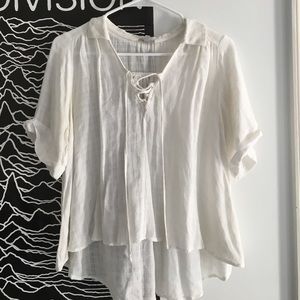 White flowy top from Urban Ours
