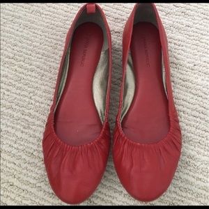 Red Flat Shoes