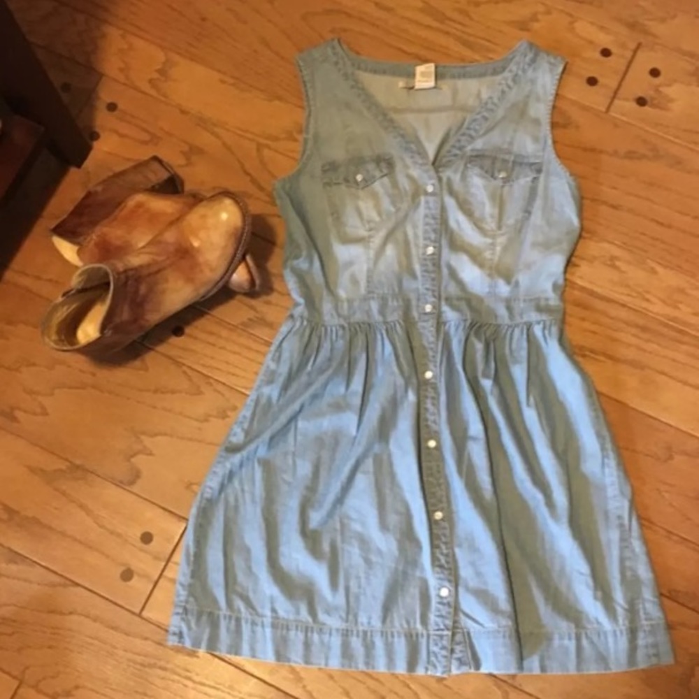 Denim dress from Macy's