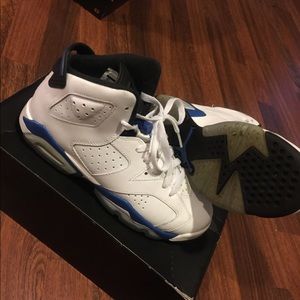 Air Jordan Retro 6's (Sport Blue)