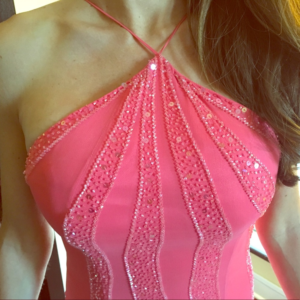 Beaded Evening Prom Gown