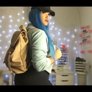 Steve Madden Leather Back Pack