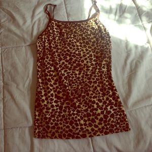 Leopard Print Tank Top