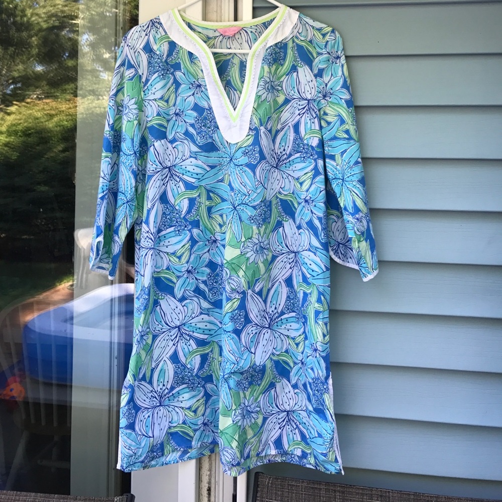 Lilly Pulitzer Floral Tunic - Medium