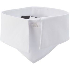 Karl Lagerfeld pointed collar necklace white