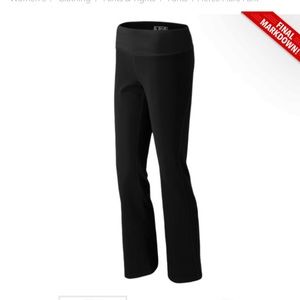 Black New balance flared yoga pants