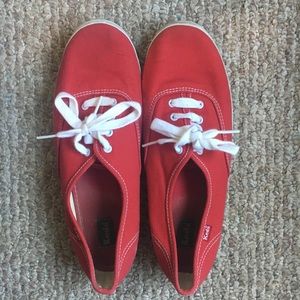 Women's red Keds, size 8.5