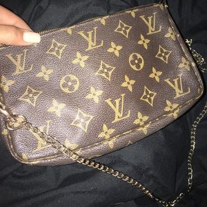 Authentic Louis Vuitton Pouchette Monogram