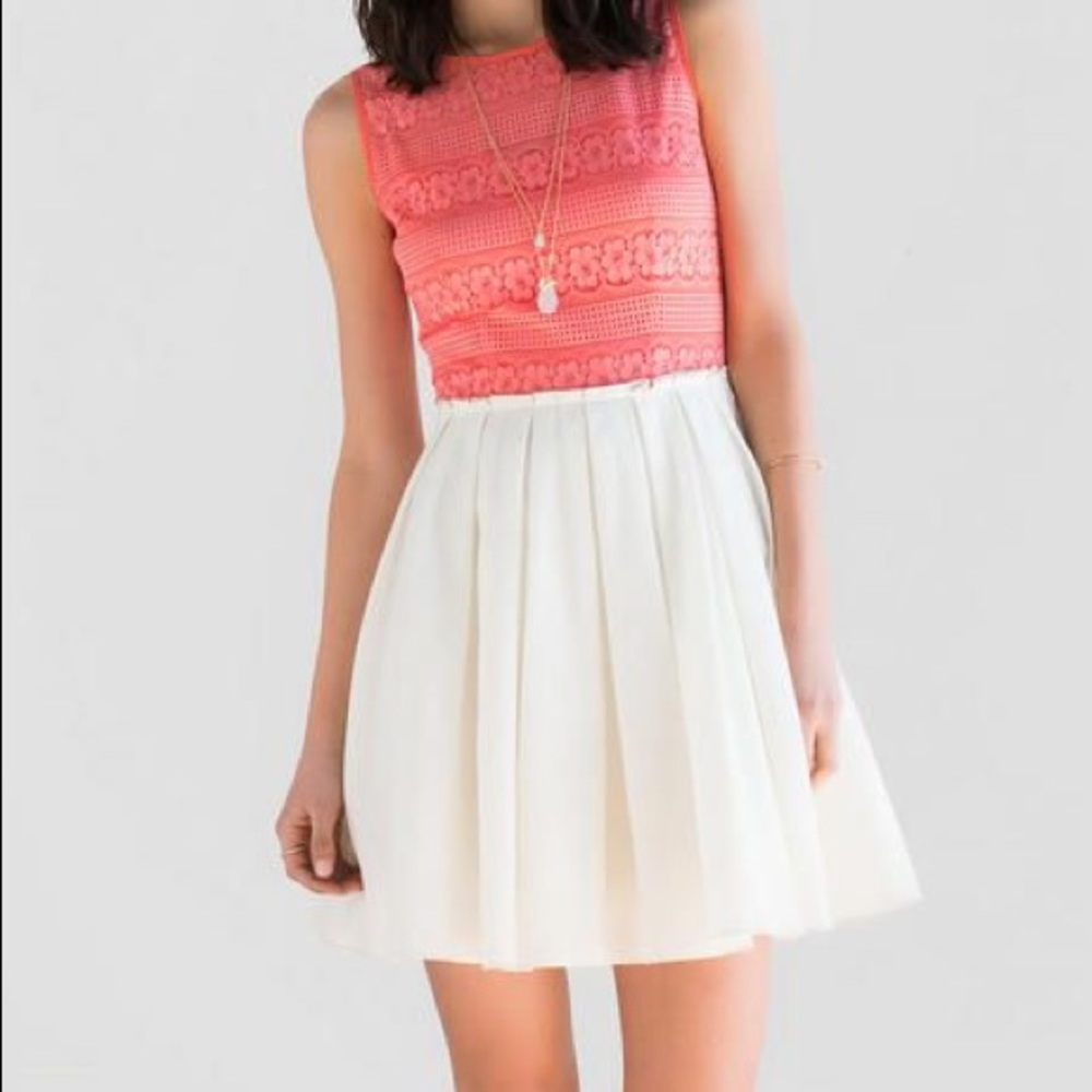 Fit and flare mini dress
