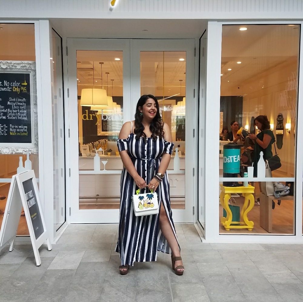 Cold Shoulder Maxi Dress