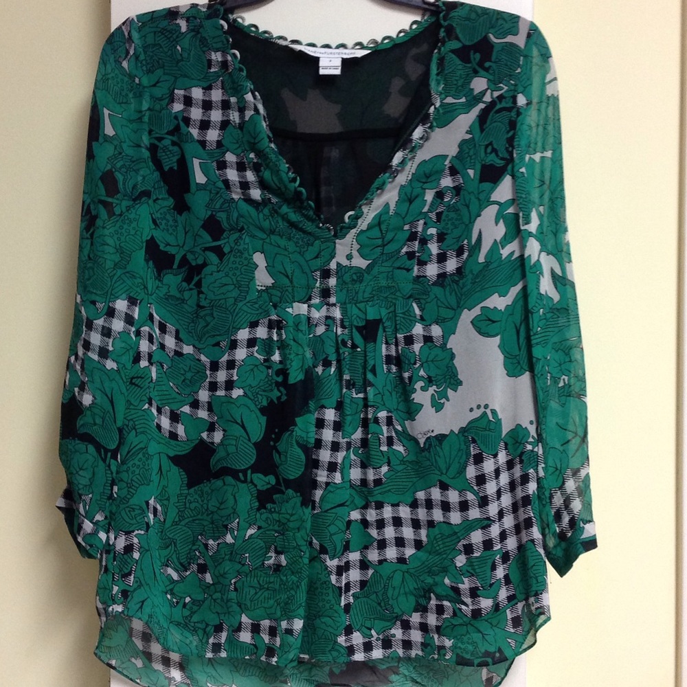 Diane Von furstenberg silk blouse