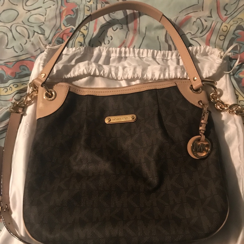 SOLD: Authentic Michael Kors monogram purse