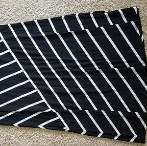 Asymmetrical Design Maxi Skirt