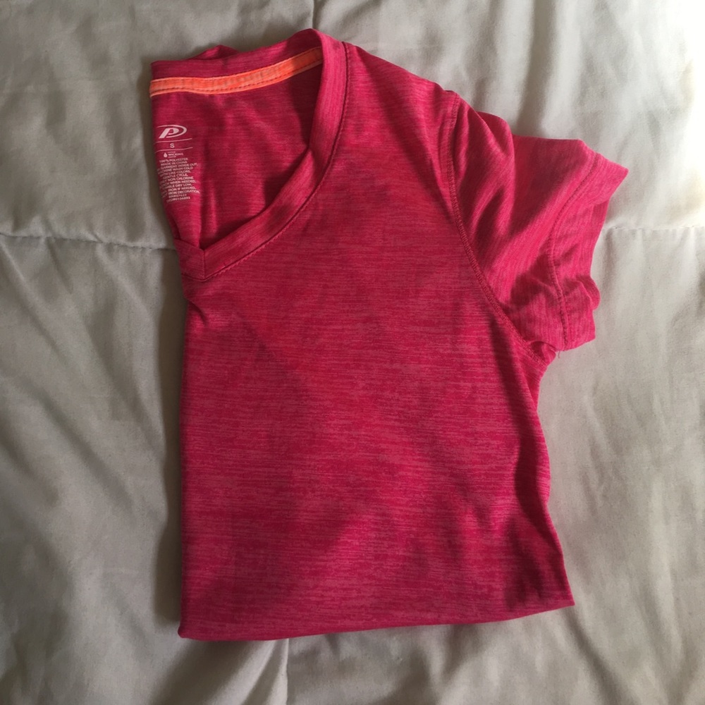 Pink athletic  wear t shirt