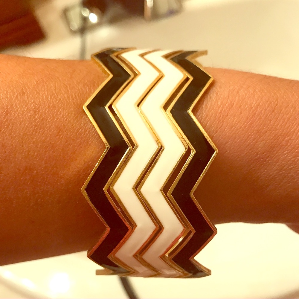 Chevron bangles
