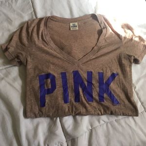 PINK over sized t shirt