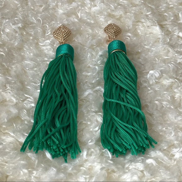 Variety of tassel earrings vibrant color EA4 - Picture 4 of 5