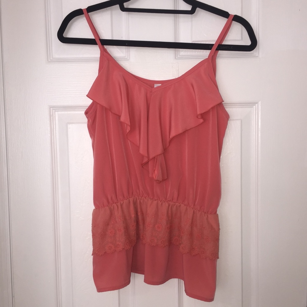 Pink/Coral Top
