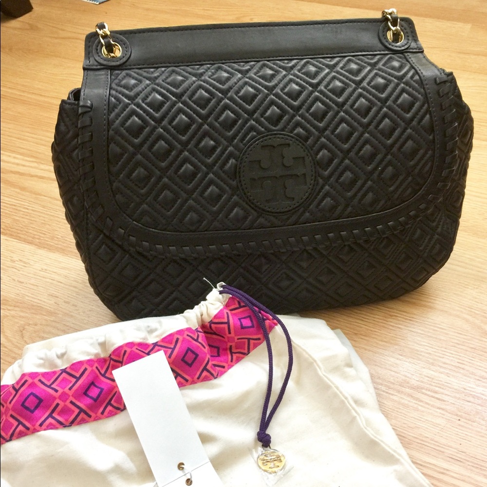 Tory Burch Marion Quilted Saddle Bag