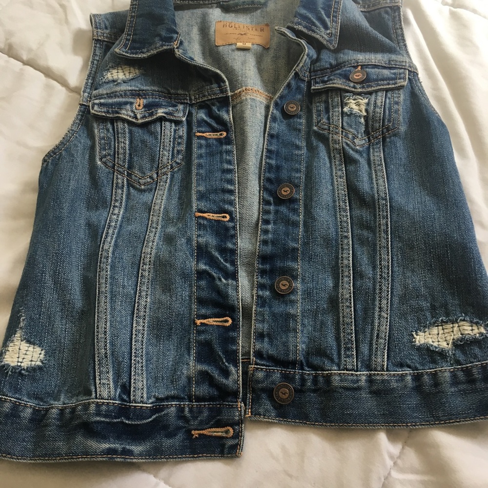 Hollister Jean Jacket /Vest