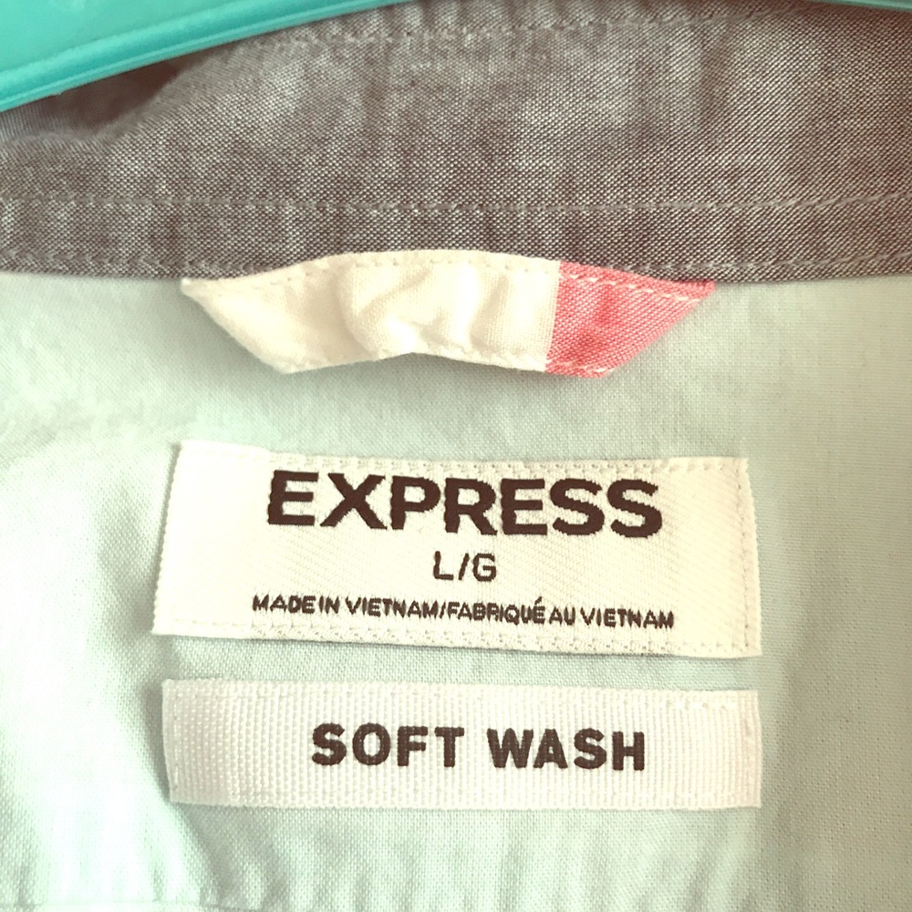 Casual day for the WIN!! 2 express men's shirts