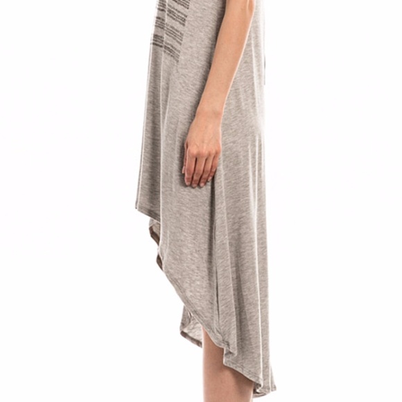 American Flag Printed Back Ribbon Detail Dress - Picture 4 of 7