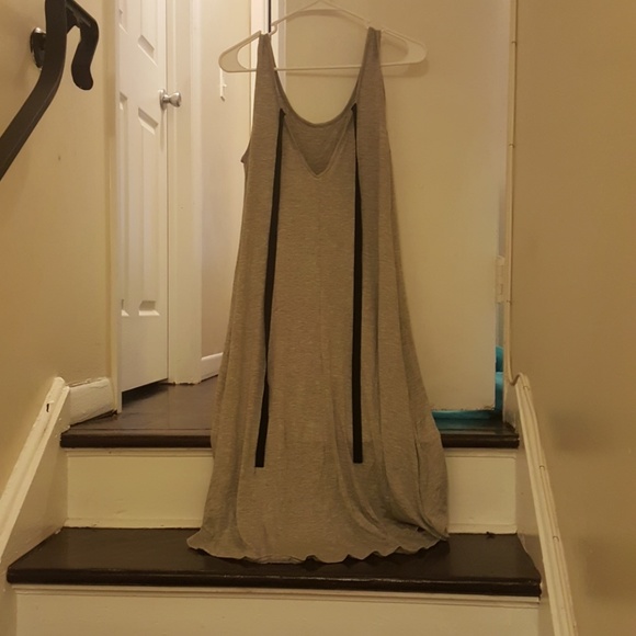 American Flag Printed Back Ribbon Detail Dress - Picture 7 of 7